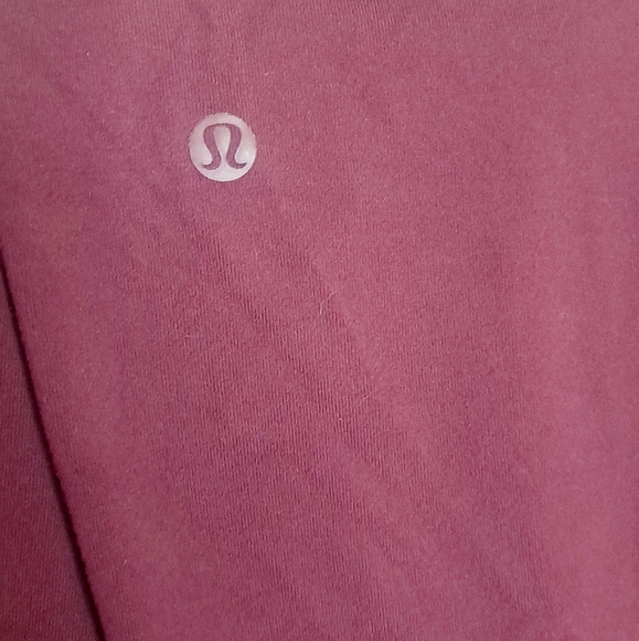 Lululemon ready to rulu high rise joggers size 10 7/8 length color maroon - Picture 8 of 16